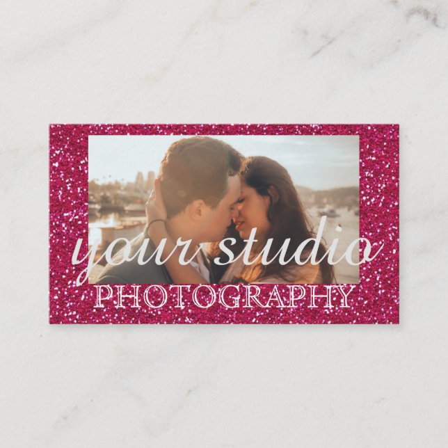 Tarjeta De Visita Fotografía profesional (Anverso)