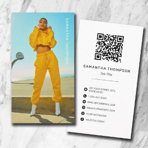 Tarjeta De Visita Fotografía profesional Minimalista moderna