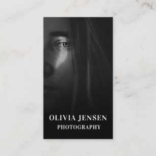 Tarjeta De Visita Fotografía profesional moderna de negocios