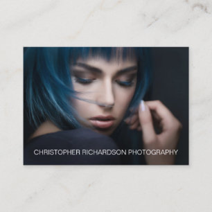 Tarjeta De Visita Fotografía simple y elegante
