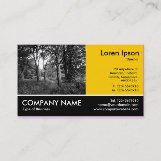 Tarjeta De Visita Fotografía tomada - Amber - En los bosques