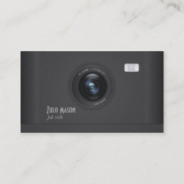 Tarjeta De Visita Fotógrafo