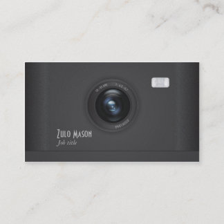 Tarjeta De Visita Fotógrafo