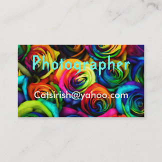 Tarjeta De Visita Fotógrafo