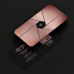 Tarjeta De Visita Fotógrafo Cinematógrafo Lente Cobre Negro