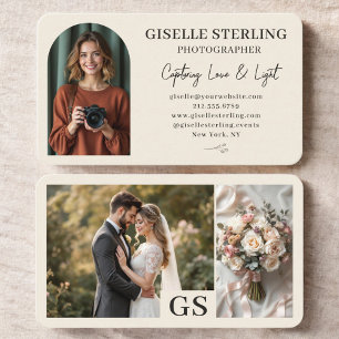 Tarjeta De Visita Fotógrafo de Bodas