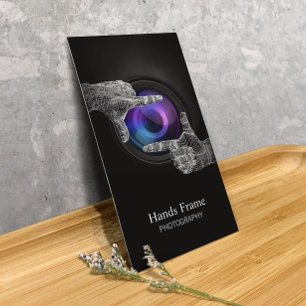 Tarjeta De Visita Fotógrafo de fotografía profesional