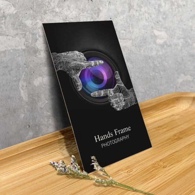 Tarjeta De Visita Fotógrafo de fotografía profesional (Subido por el creador)