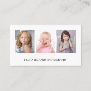 Tarjeta De Visita Fotógrafo de la fotografía el  