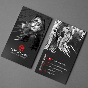 Tarjeta De Visita Fotógrafo, Estudio de Diseño, Creatividad Fotográf