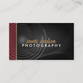Tarjeta De Visita Fotógrafo moderno