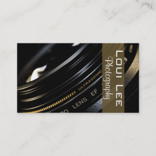 Tarjeta De Visita Fotógrafo profesional