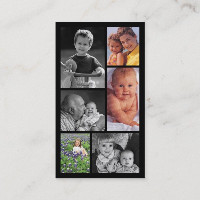 Tarjeta De Visita Fotógrafo profesional (Anverso)