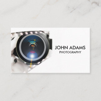 Tarjeta De Visita Fotógrafo profesional