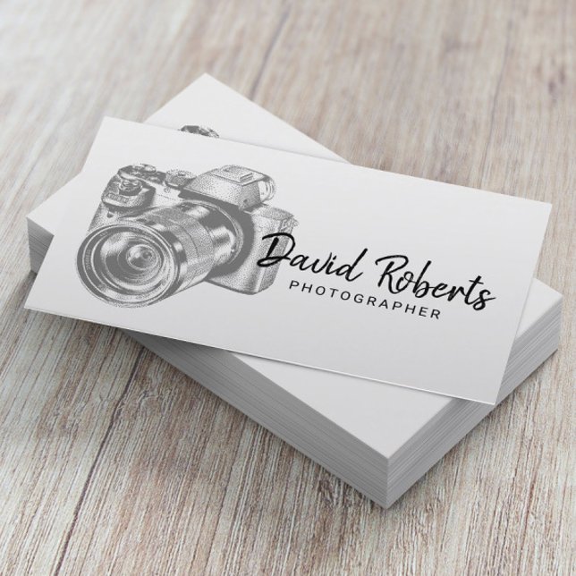 Tarjeta De Visita Fotógrafo profesional fotográfico (Subido por el creador)