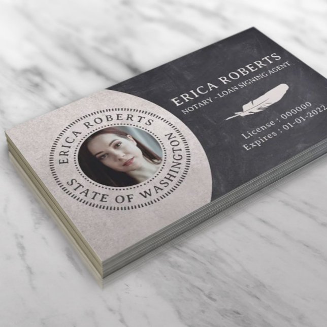 Tarjeta De Visita Fotos antiguas del agente de firma de préstamos no (Subido por el creador)