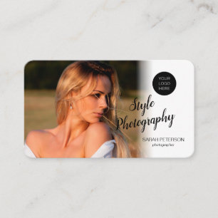 Tarjeta De Visita Fotos de fotógrafos profesionales modernos 