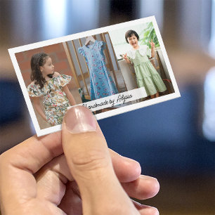 Tarjeta De Visita Fotos de productos de Maker Small Business hechas 