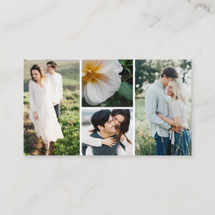 Tarjeta De Visita Fotos del múltiplo del negocio de la fotografía