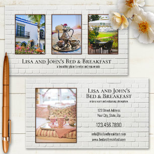 Tarjeta De Visita Fotos suyas Bed and Breakfast Vacaciones