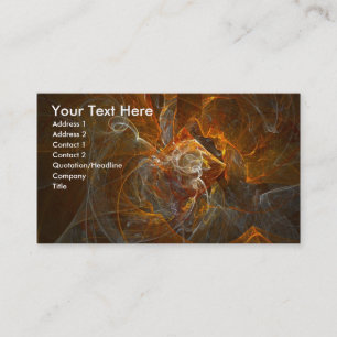 Tarjeta De Visita Fractal281