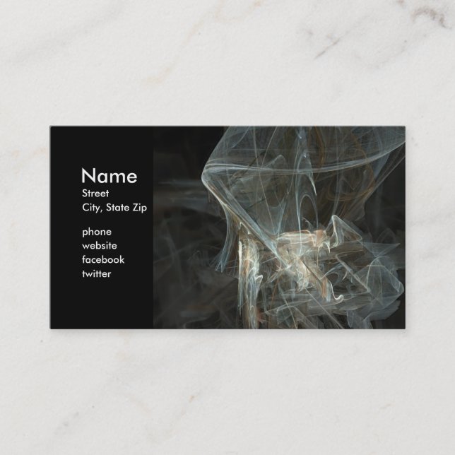 Tarjeta De Visita Fractal-1 (Anverso)