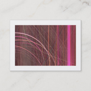 Tarjeta De Visita Fractal de llama 02 (bordeado)