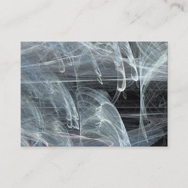 Tarjeta De Visita Fractal de llama 05 (Anverso)