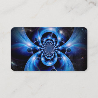 Tarjeta De Visita Fractal del espacio