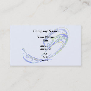 Tarjeta De Visita Fractal - Delfín