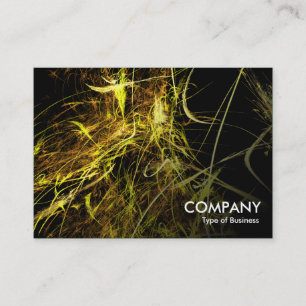 Tarjeta De Visita Fractal Gold Strands