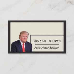 Tarjeta De Visita Freelance Trump