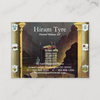 Tarjeta De Visita Freemason