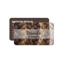 Tarjeta De Visita Frenado de pelo