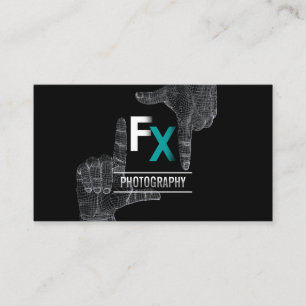 Tarjeta de visita fresca de la fotografía del