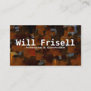 Tarjeta De Visita "Frisell "