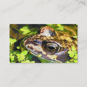 TARJETA DE VISITA FROG