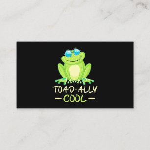 Tarjeta De Visita Frog Toadally Guay