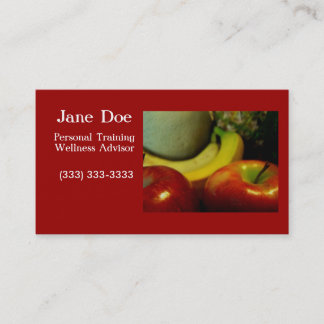 Tarjeta De Visita fruity2