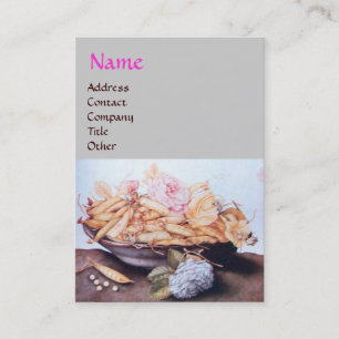 TARJETA DE VISITA FRUTAS DE TEMPORADA 6 - BRAZOS Y ROSAS