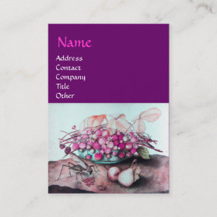 TARJETA DE VISITA FRUTAS DE TEMPORADA/FRESCOS, PILAS