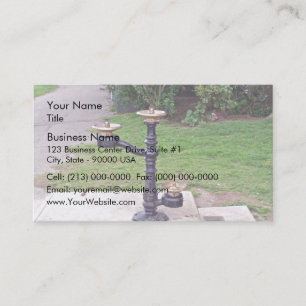 Tarjeta De Visita Fuente de consumición