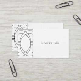 Tarjeta De Visita Fuente Profesional Urbana Minimalista Moderna