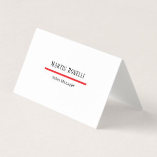 Tarjeta De Visita Fuente Serif Clásica Simple Profesional Lino
