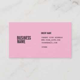 Tarjeta De Visita Fuentes condensadas de tela negra de algodón