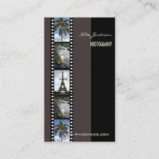 Tarjeta De Visita Fuentes de plantilla de fotos para fotógrafos/diy