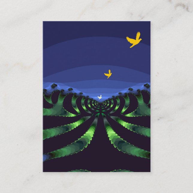 Tarjeta De Visita Fuera del ATC vacío (Anverso)