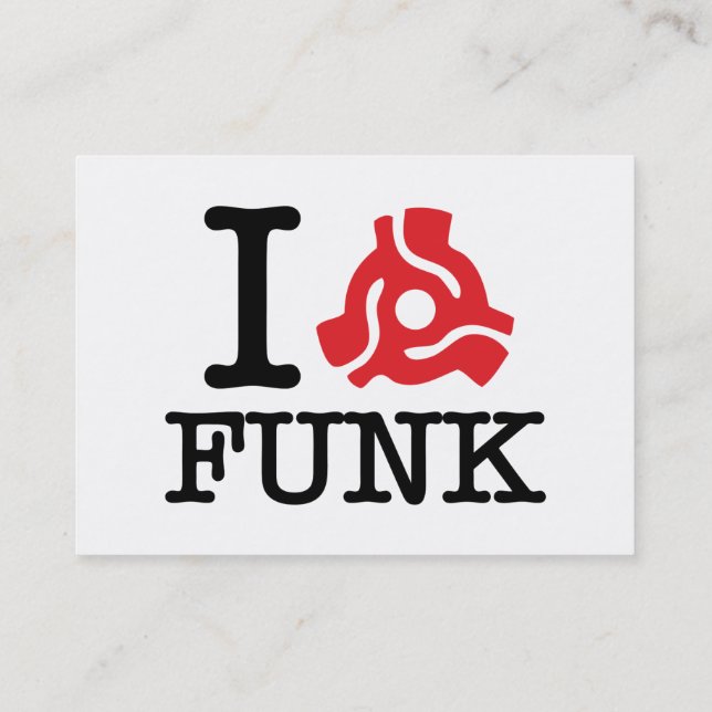 Tarjeta De Visita Funk adaptador I 45 (Reverso)