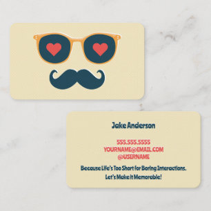 Tarjeta De Visita Funny Flirting Business Card