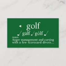 Funny Golf Instructor Anger Management on Green